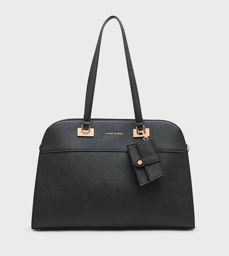Logo Detail Satchel Bag