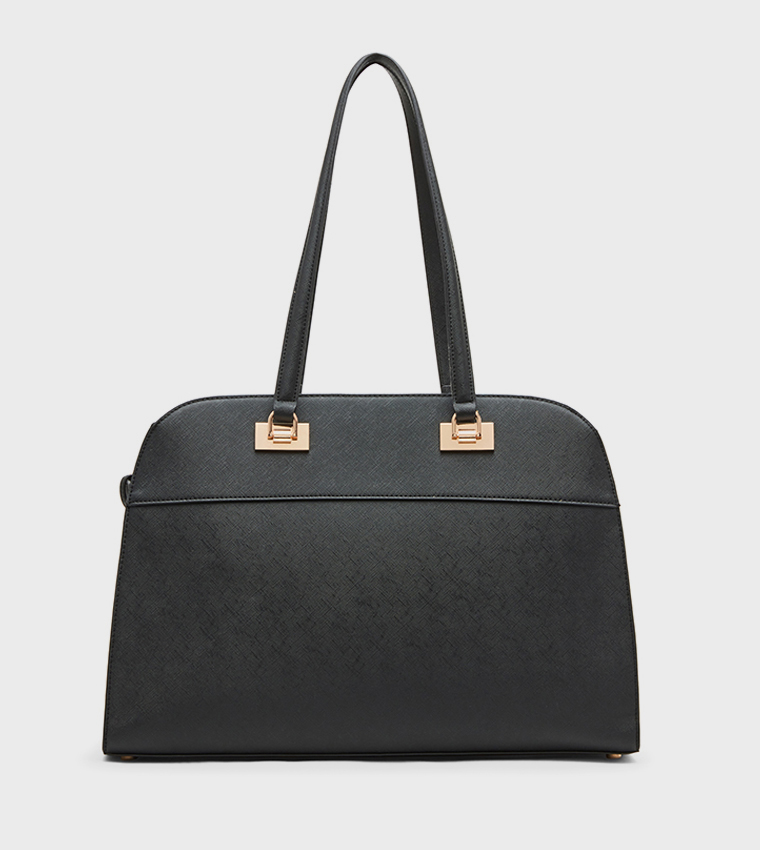 Logo Detail Satchel Bag