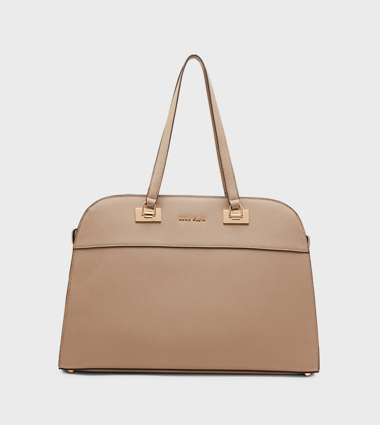 Logo Detail Satchel Bag