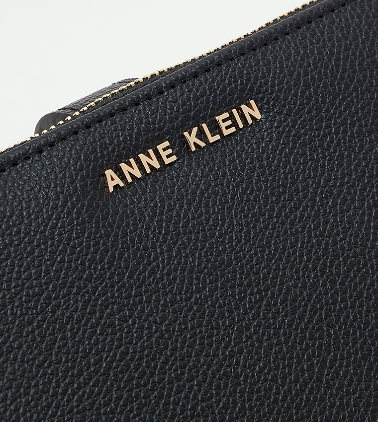 Textured Zippered Wallet