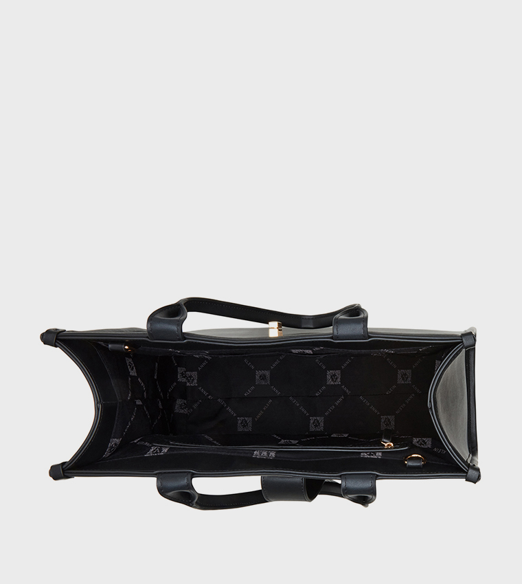 Textured Satchel Bag