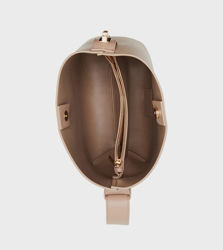 Textured Shoulder Bag