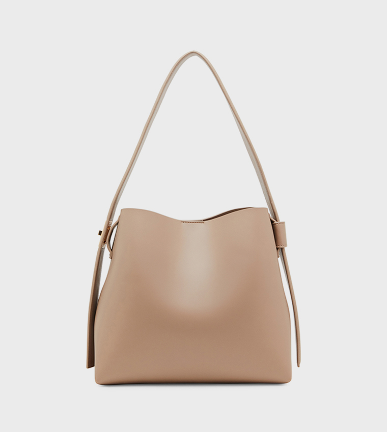 Textured Shoulder Bag