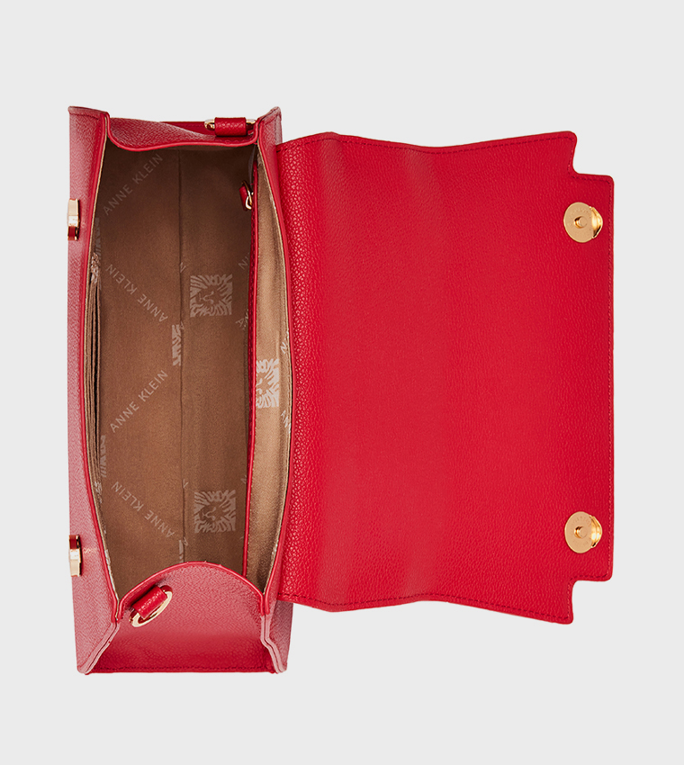Accessory Detail Top Handle Bag