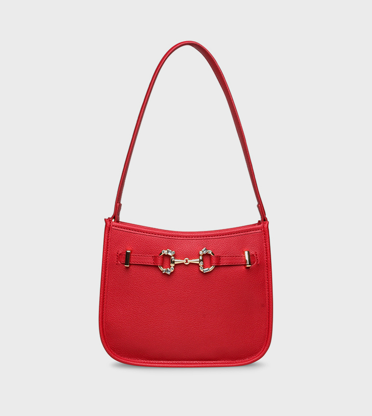 Accessory Detail Shoulder Bag