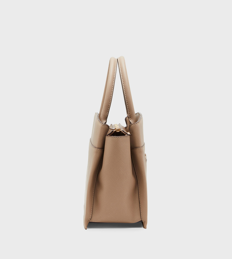Logo Detail Satchel Bag