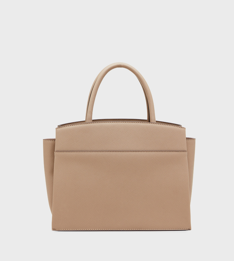 Logo Detail Satchel Bag