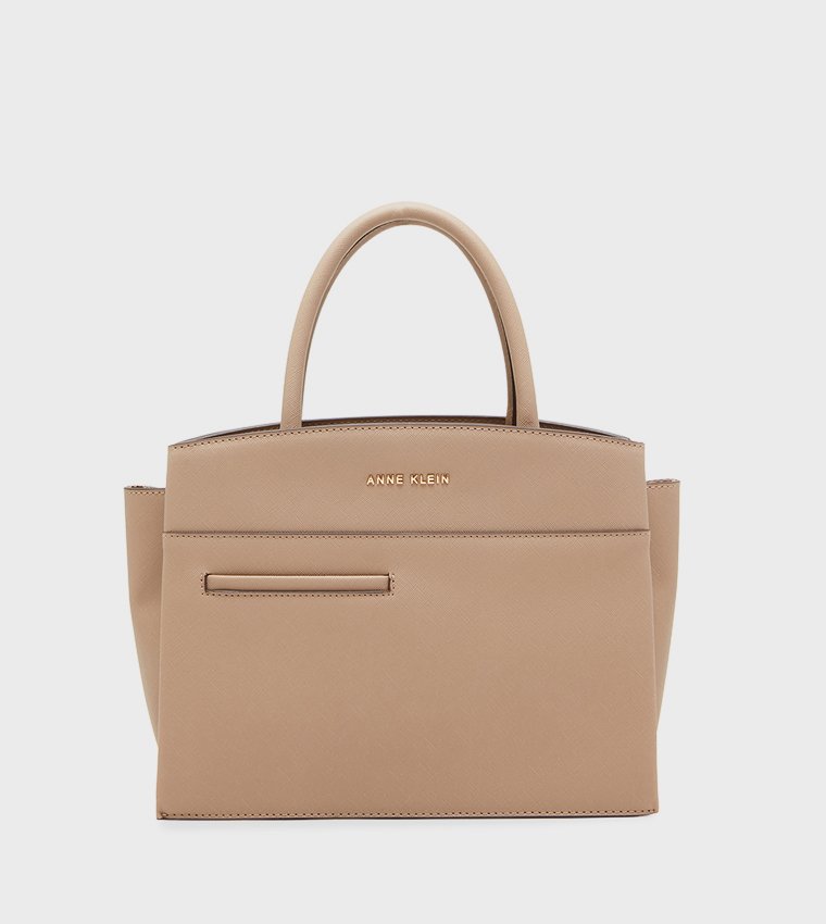 Logo Detail Satchel Bag