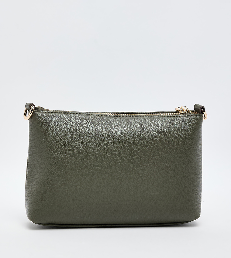 Textured Crossbody Bag Gift Set