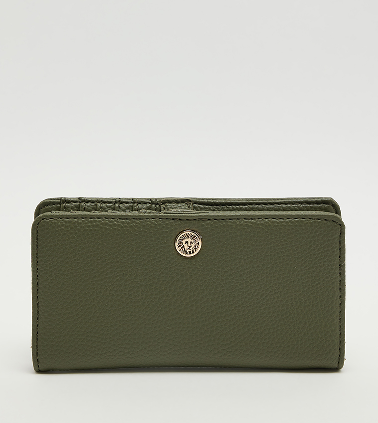 Logo Detail Bi-Fold Wallet