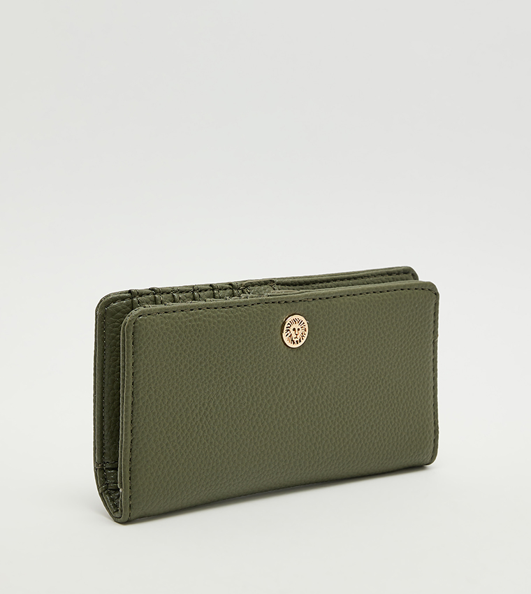Logo Detail Bi-Fold Wallet