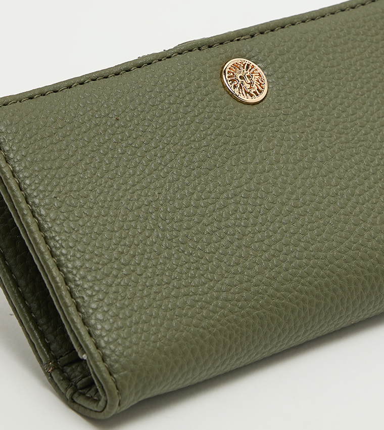Logo Detail Bi-Fold Wallet