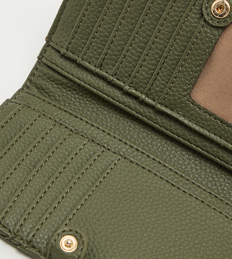 Logo Detail Bi-Fold Wallet