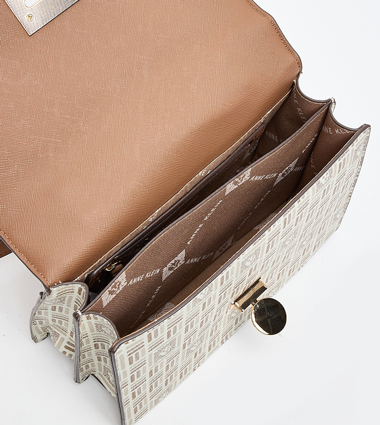 Patterned Convertible Crossbody Bag