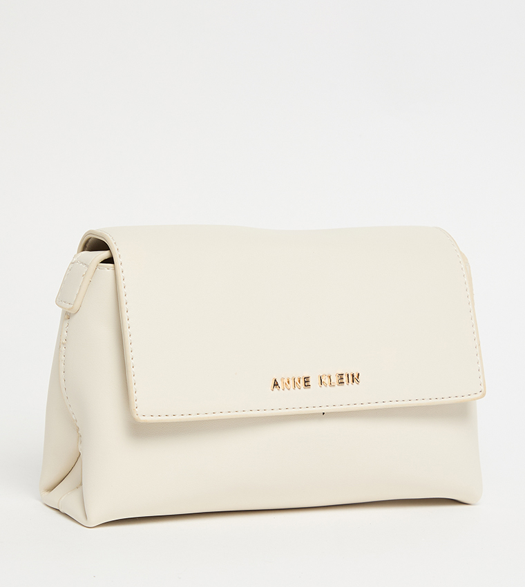 Logo Detail Flap Crossbody Bag