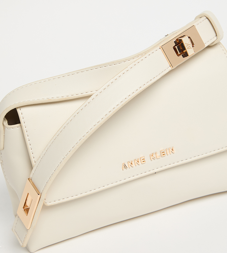 Logo Detail Flap Crossbody Bag