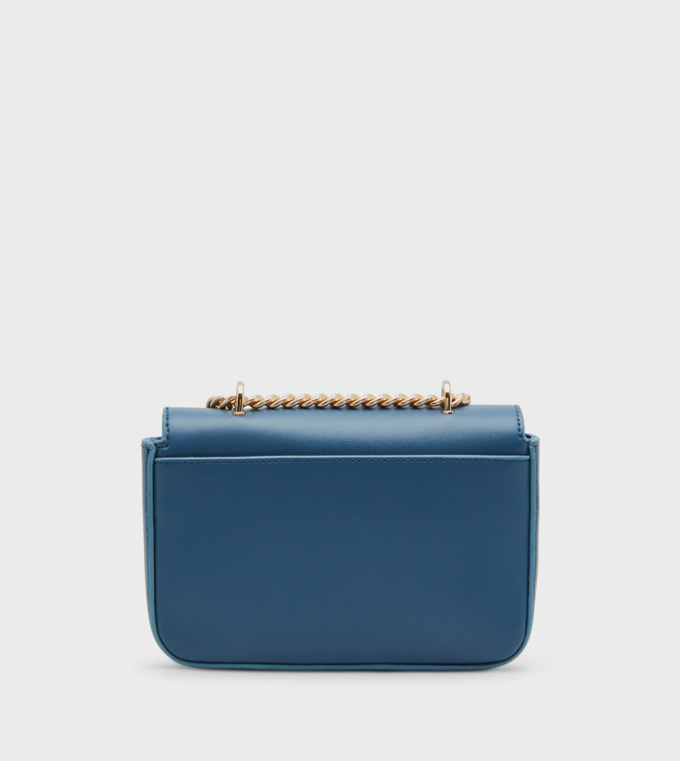 Snap Closure Crossbody Bag