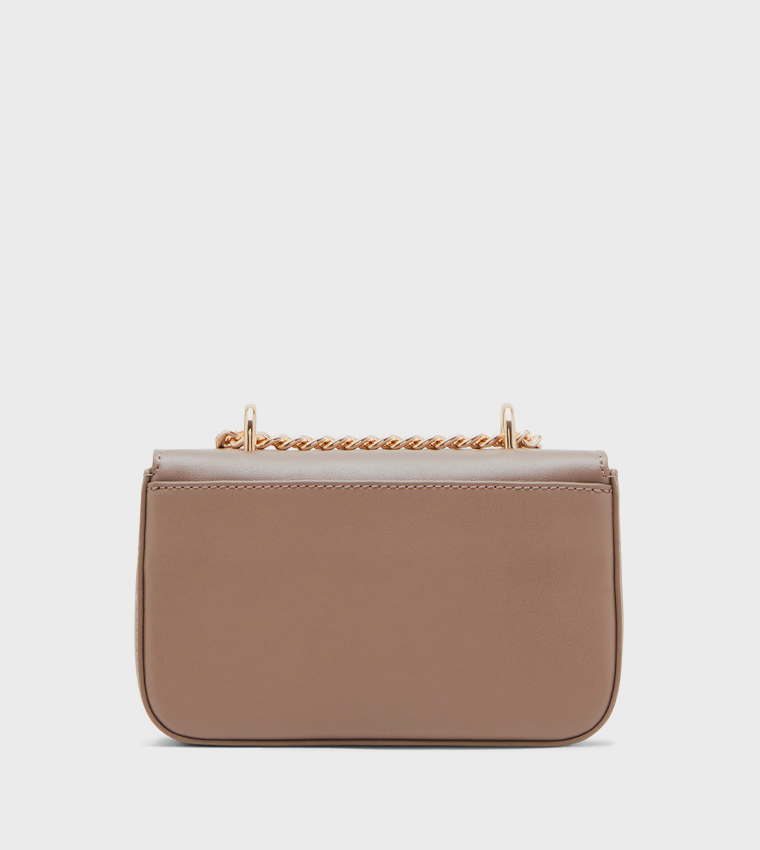 Snap Closure Crossbody Bag