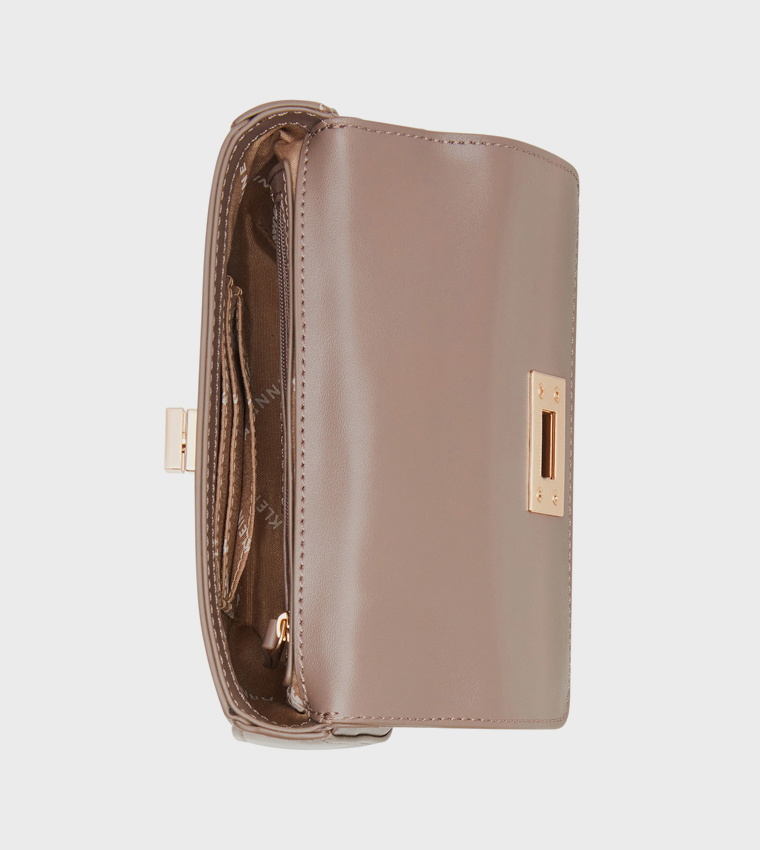 Snap Closure Crossbody Bag