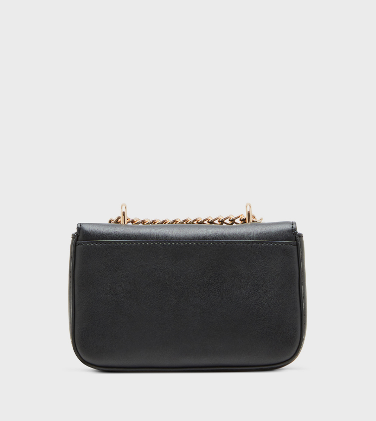 Snap Closure Crossbody Bag