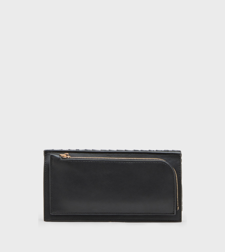 Quilted Long Wallet