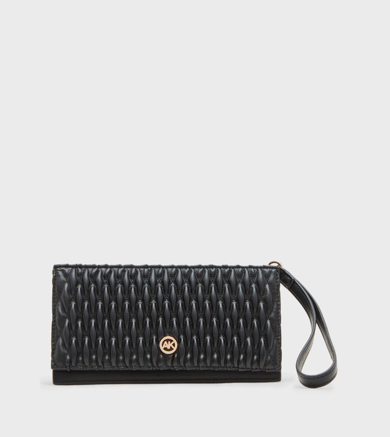 Quilted Long Wallet
