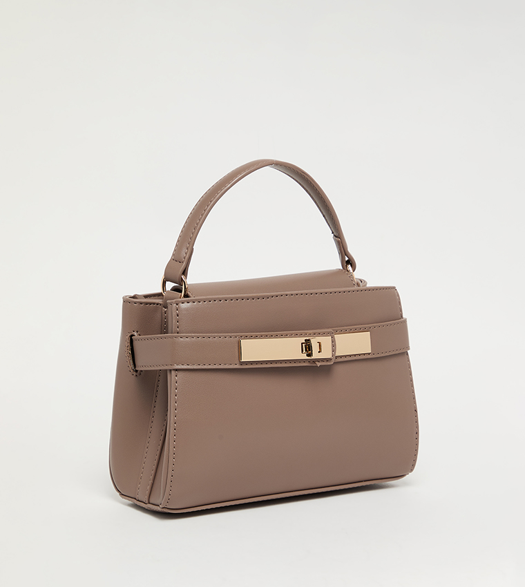 Twist Lock Top Handle Bag