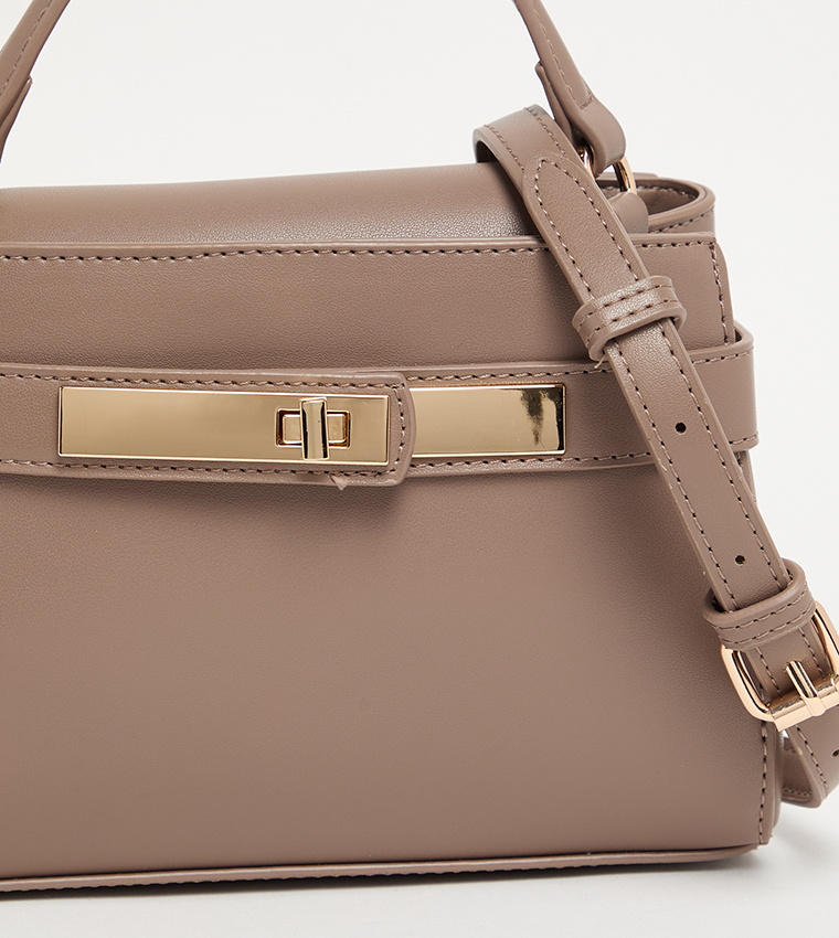 Twist Lock Top Handle Bag