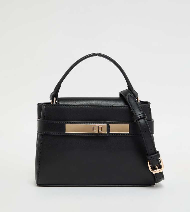 Twist Lock Top Handle Bag