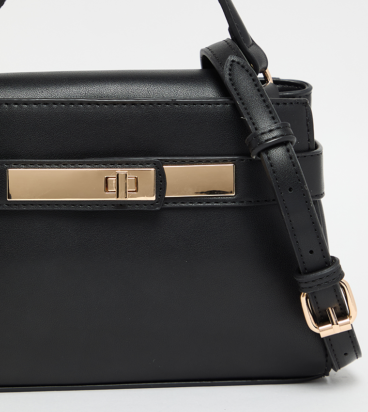 Twist Lock Top Handle Bag