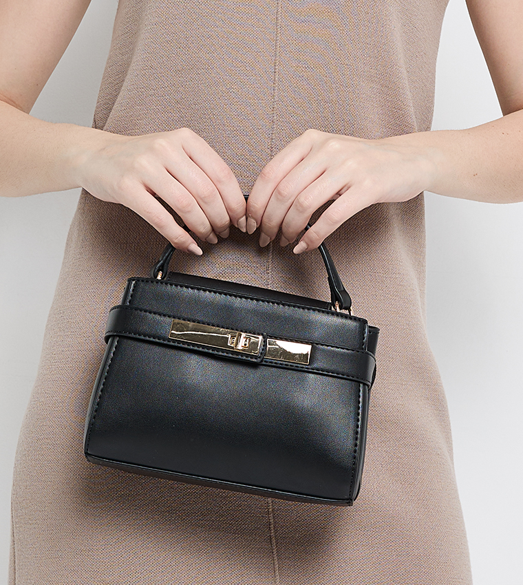 Twist Lock Top Handle Bag