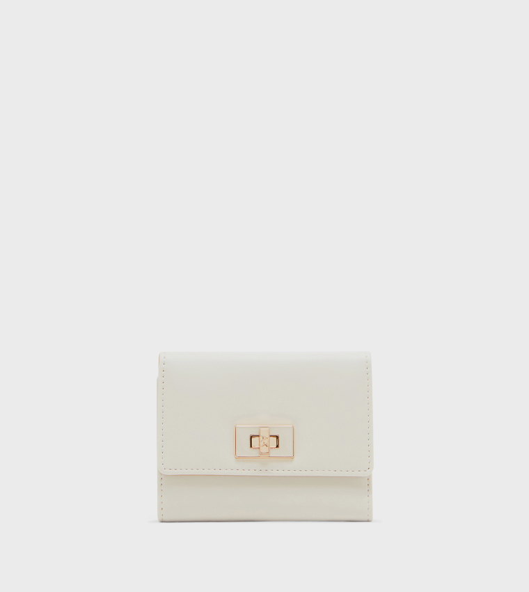 Twist Lock Tri-Fold Wallet