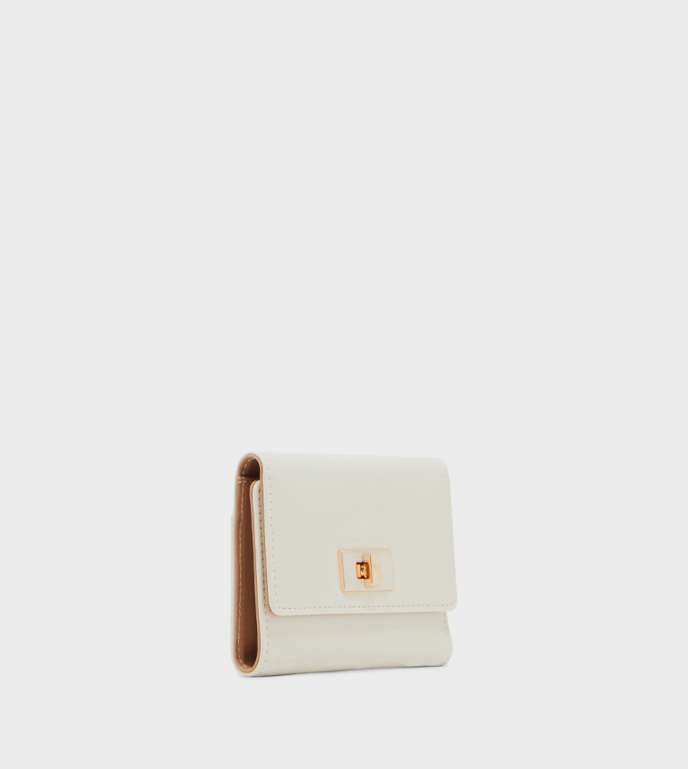 Twist Lock Tri-Fold Wallet