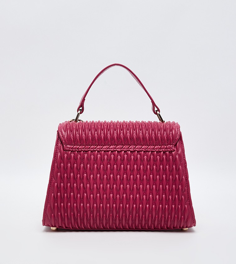 Quilted Top Handle Bag
