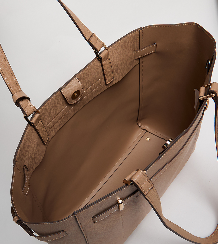 Textured Shoulder Bag