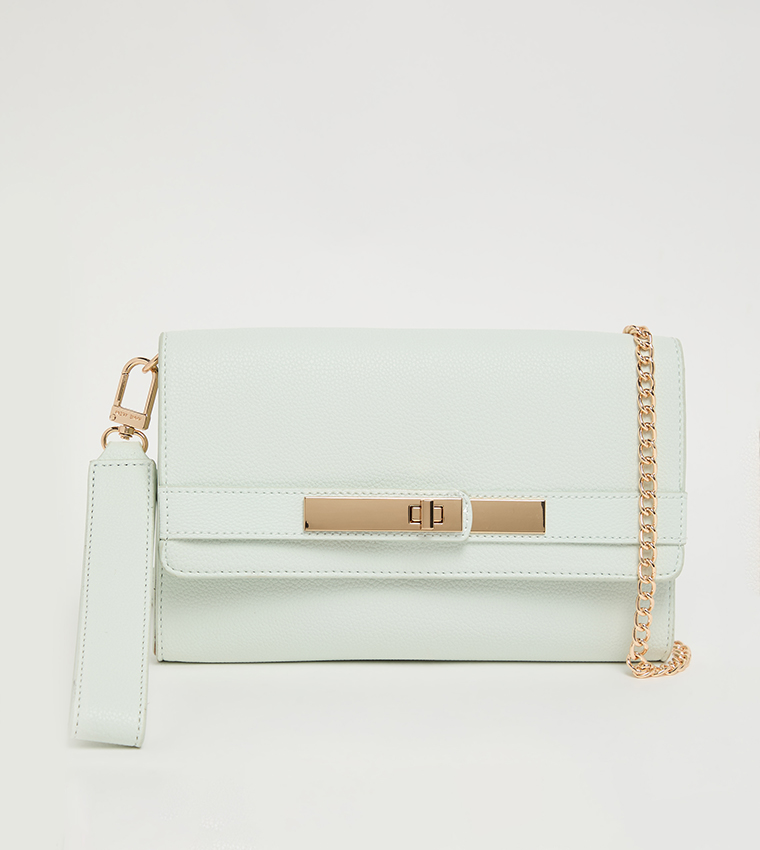 Twist Lock Flap Wallet