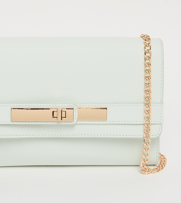 Twist Lock Flap Wallet
