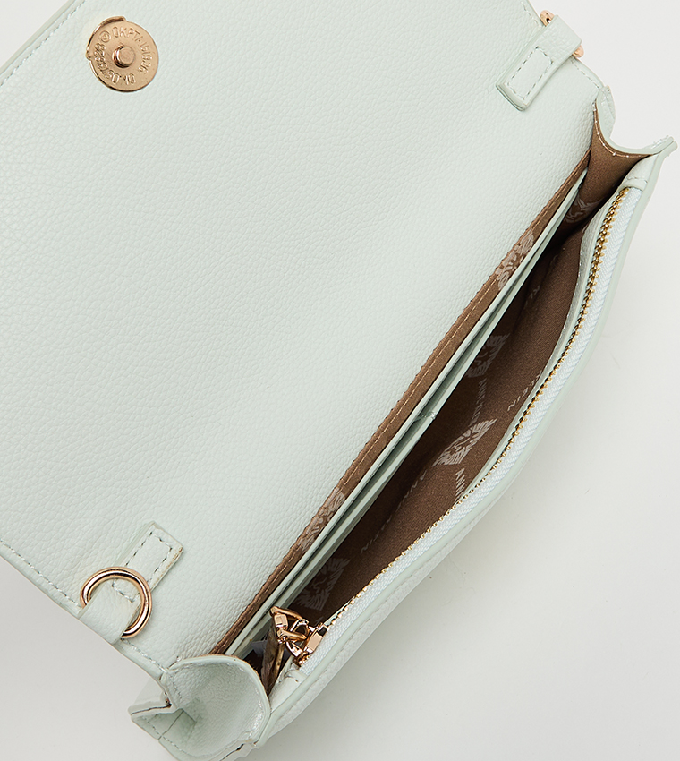 Twist Lock Flap Wallet