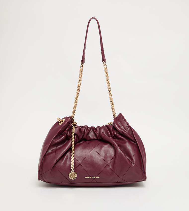 Stitch Detail Drawstring Bag