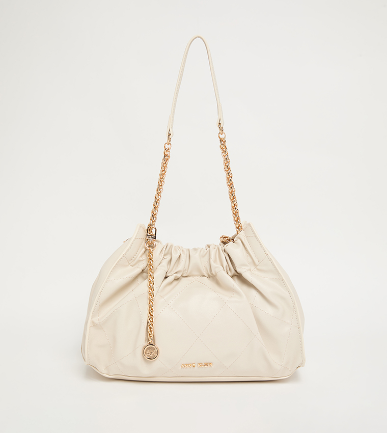 Stitch Detail Drawstring Bag