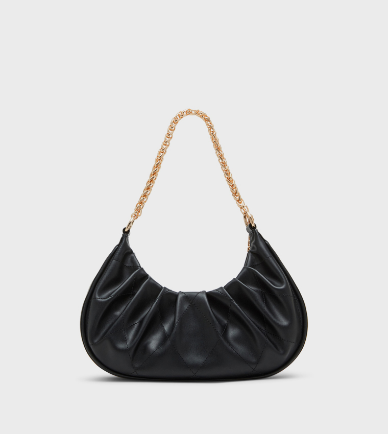 Ruched Shoulder Bag