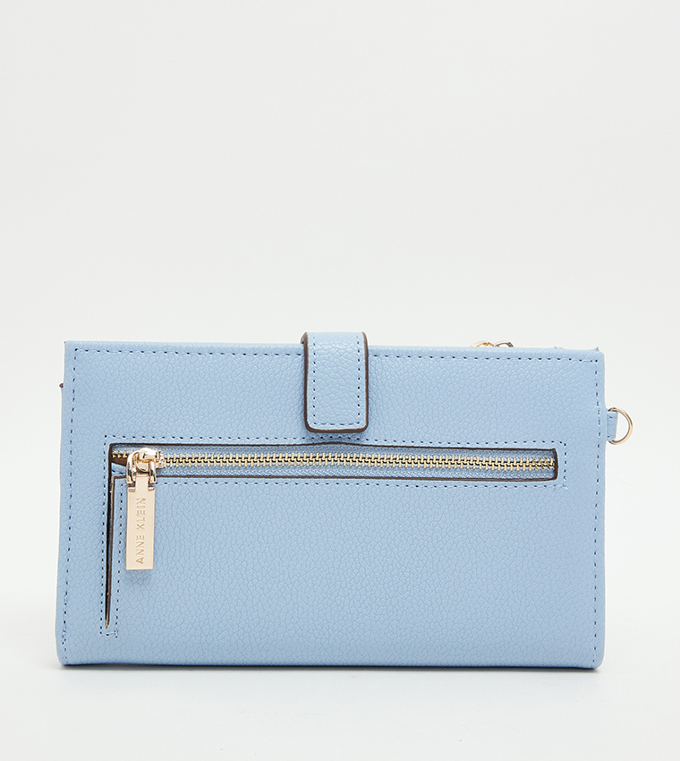 Textured Zippered Wallet