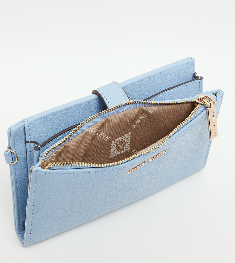 Textured Zippered Wallet