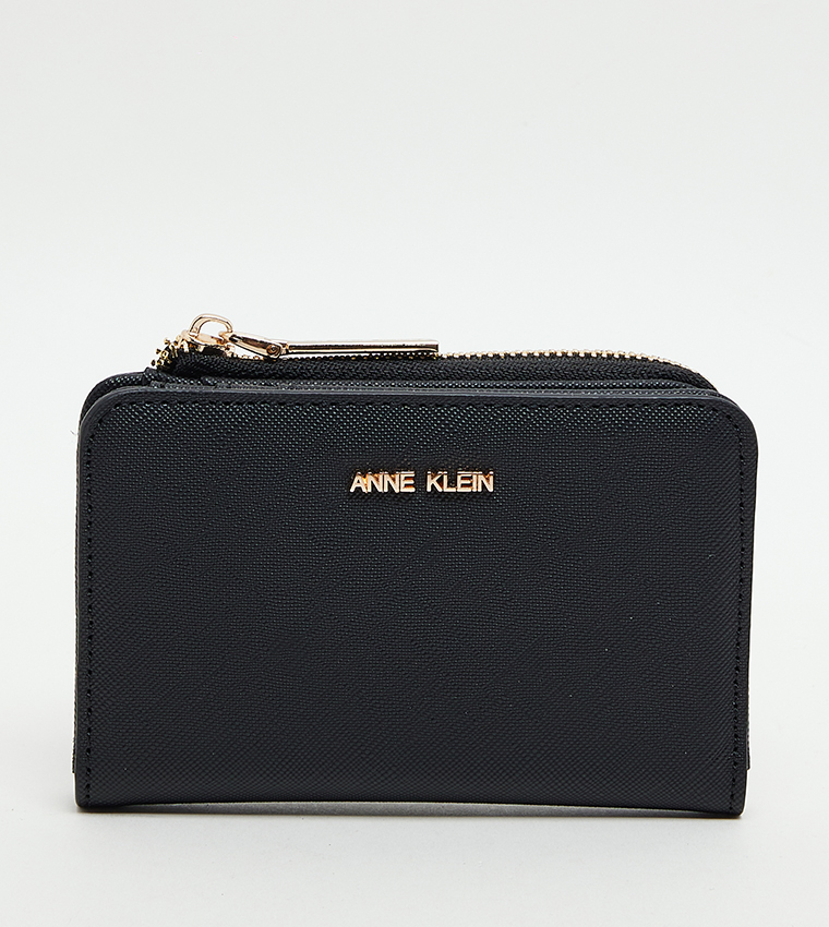 Textured Zippered Wallet