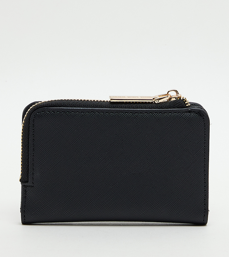 Textured Zippered Wallet