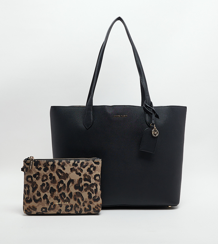 Textured Tote Bag Set