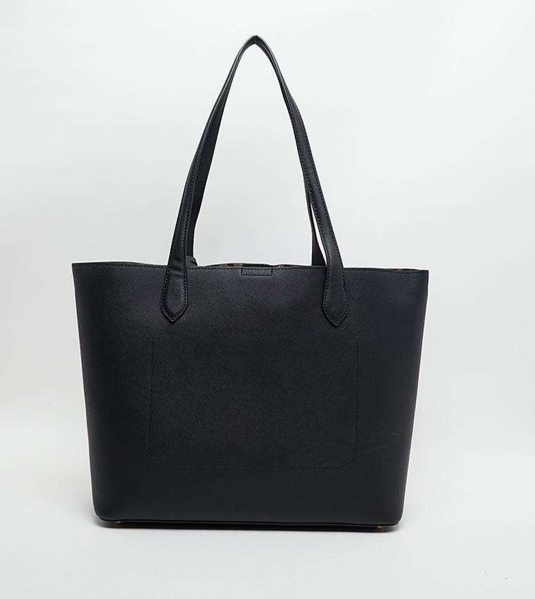 Textured Tote Bag Set