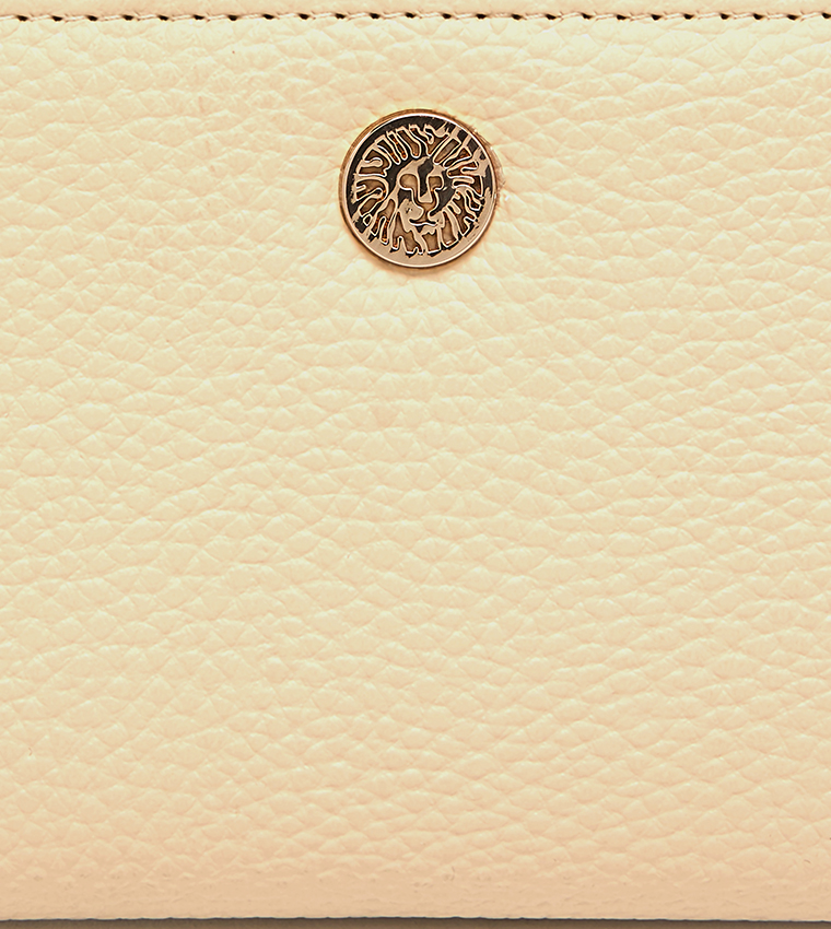 Textured Zippered Wallet