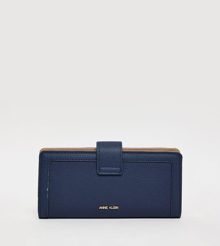 Textured Long Wallet