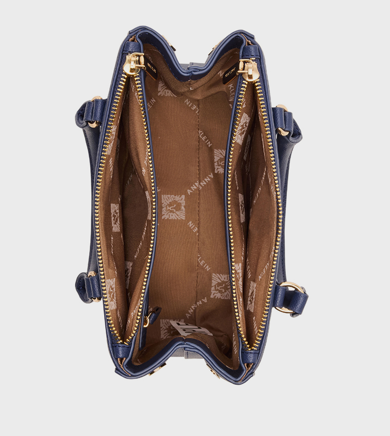 Textured Satchel Bag